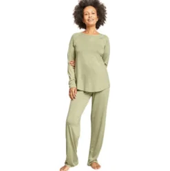 Goodnight Raglan Sleep Top Sage | Str. M