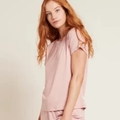 Goodnight Sleep Tee Dusty Pink | Str. M