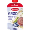 Grød Med Blåbær Og Æble Fra 6 Mdr.