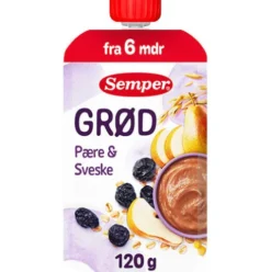 Grød Med Pære Og Sveske Fra 6 Mdr.