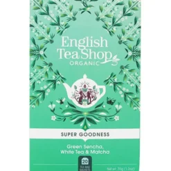 Green Sencha White Tea & Matcha Økologisk