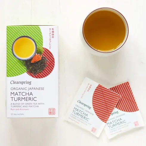 Grøn Te Økologisk | Matcha Og Gurkemeje