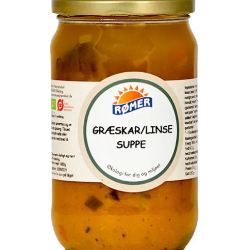 Græskar Linse Suppe Økologisk