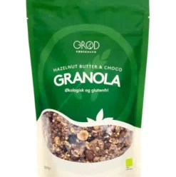 Hazelnut Butter & Choco Granola Økologisk