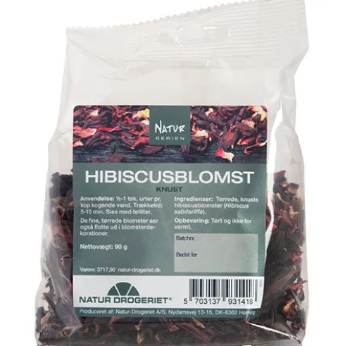 Hibiscusblomst Knust