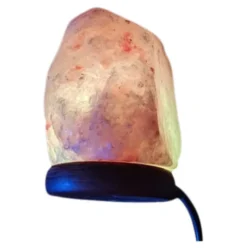 Himalaya Salt Lampe Pink Usb M. Skiftende Farver 500-1000G