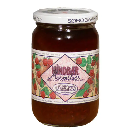 Hindbærmarmelade Økologisk