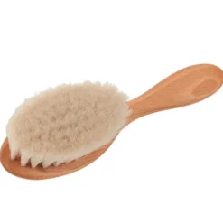 Hårbørste Til Baby M. Gedehår Af Bøgetræ