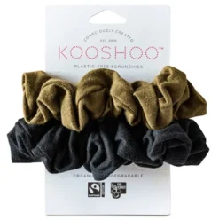 Hår Scrunchie Plastfri | Black Olive