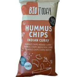 Hummuschips Indisk Karry Økologisk