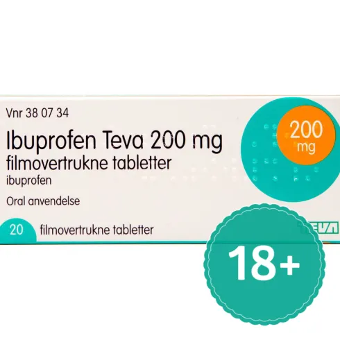 Ibuprofen Tabletter (Teva) | 20 Tabl.