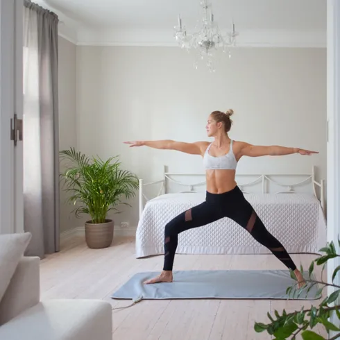 Infrarød Yogamåtte