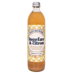 Ingefær & Citron Saft Økologisk