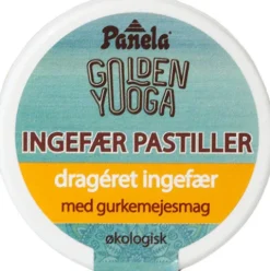 Ingefær Pastiller m. Gurkemejesmag Økologisk