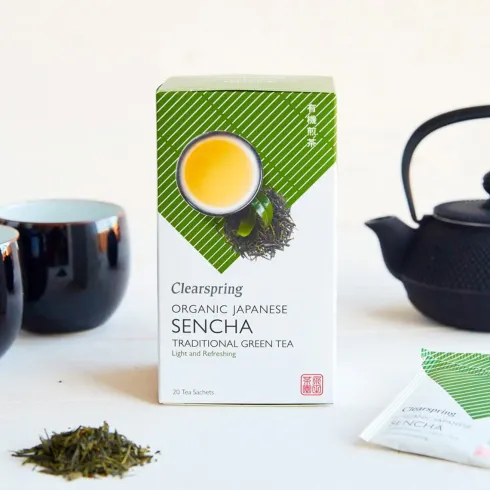 Japansk Sencha Grøn Te Økologisk