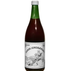 Jordbærsaft Sød Økologisk