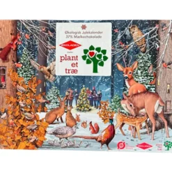 Julekalender 41% mælkechokolade Ø Plant Et Træ