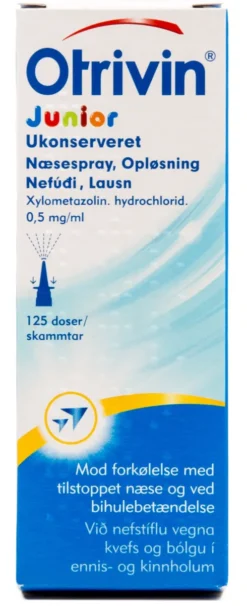 Junior Ukonserveret Næsespray 10 ml