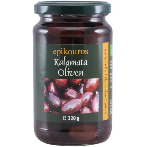 Kalamata Oliven M. Sten Økologisk