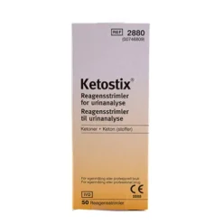 Ketostix Urinstix Teststrimler | 50 stk