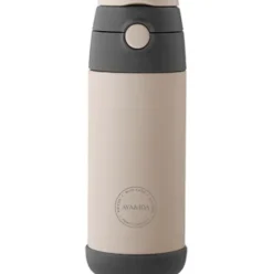 Kids Straw Bottle | Cream Beige