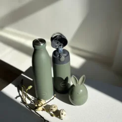 Kids Straw Bottle | Tropical Green