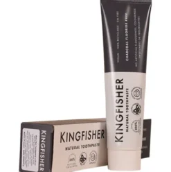 Kingfisher Tandpasta Uden Fluor | Aktivt Kul