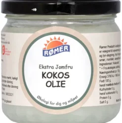 Kokosolie Ekstra Jomfru Økologisk Koldpresset