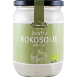 Kokosolie Koldpresset Jomfru Økologisk
