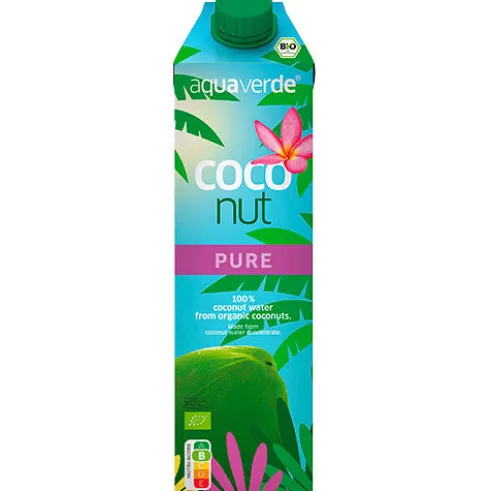 Kokosvand Aqua Verde Økologisk | 1 ltr