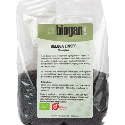 Økologiske Beluga Linser