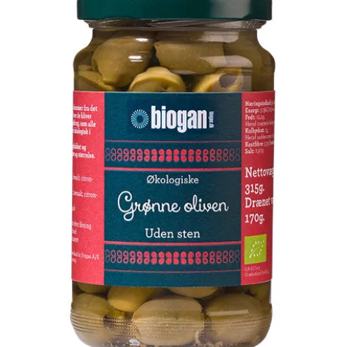 Økologiske Grønne Oliven