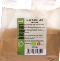Økologisk Lakridspulver