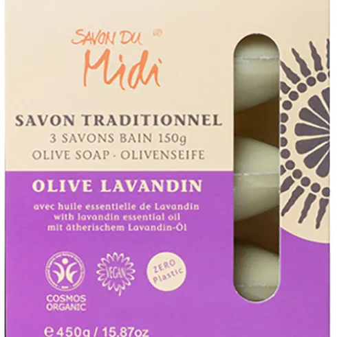 Økologisk Olivensæbe Med Lavandin