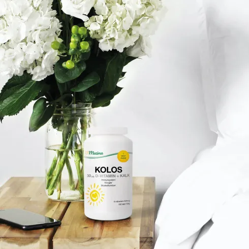 Kolos D-vitamin 30 Mcg