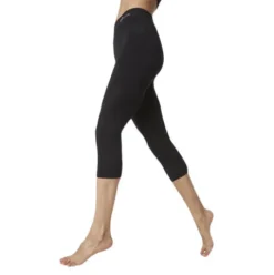 Leggings 3/4 Sort | Str. L