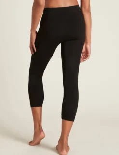 Leggings 3/4 Sort | Str. Xl