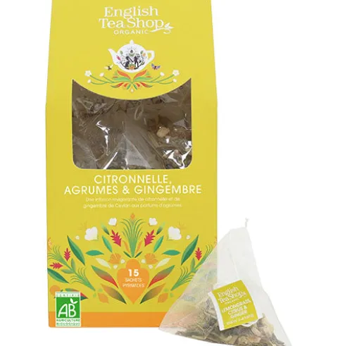 Lemongrass, Citrus & Ginger Tea Økologisk