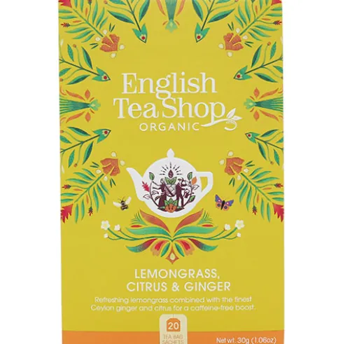 Lemongrass, Citrus & Ginger Te Økologisk