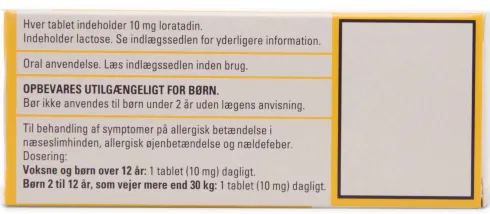 Loratadin Mod Allergi | 100 Tabl.
