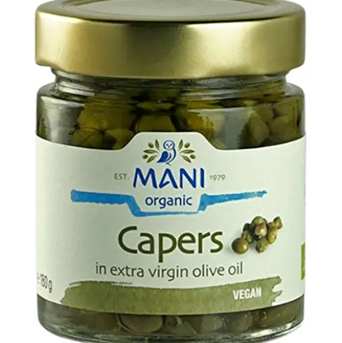 Mani Organic Kapers I Olivenolie Økologisk