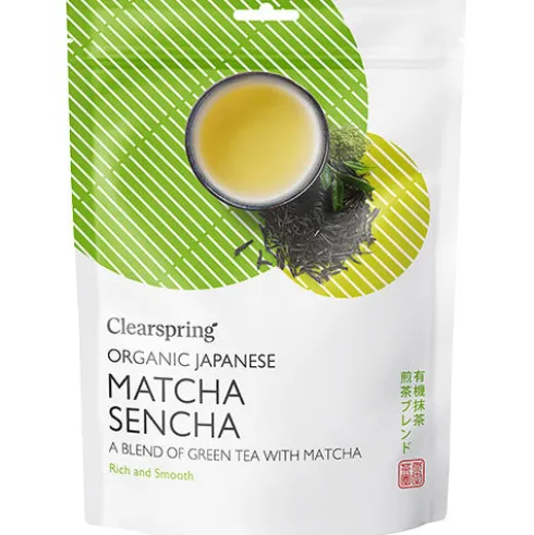 Matcha Sencha Grøn Te I Løsvægt Økologisk