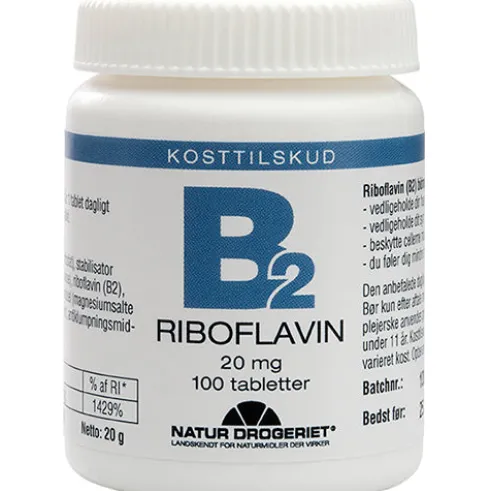 Mega B2 Vitamin 20 Mg