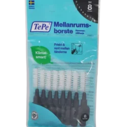 Mellemrumsbørster | 1,5 mm Sort