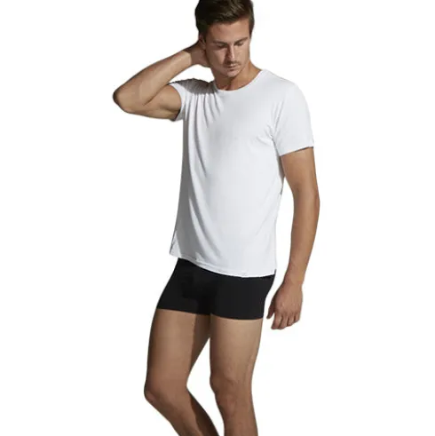 Men´s Crew Neck T-shirt Hvid | Str. S