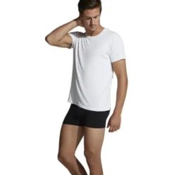 Men´s Crew Neck T-shirt Hvid | Str. M