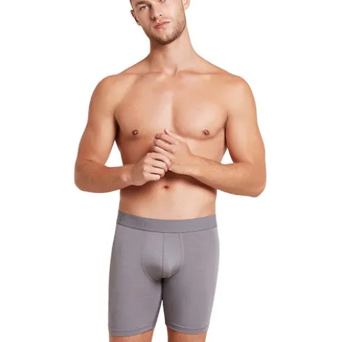 Men´s Everyday Longer Boxers Ash | Str. S