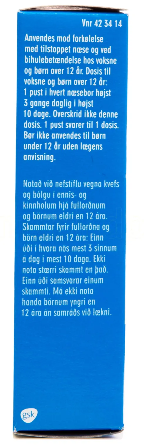 Menthol ukonserveret 1 mg/ml