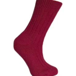 Merinould Strømper Cerise | Str. 39/42
