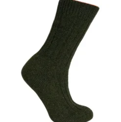 Merinould Strømper Grøn | Str. 35/38